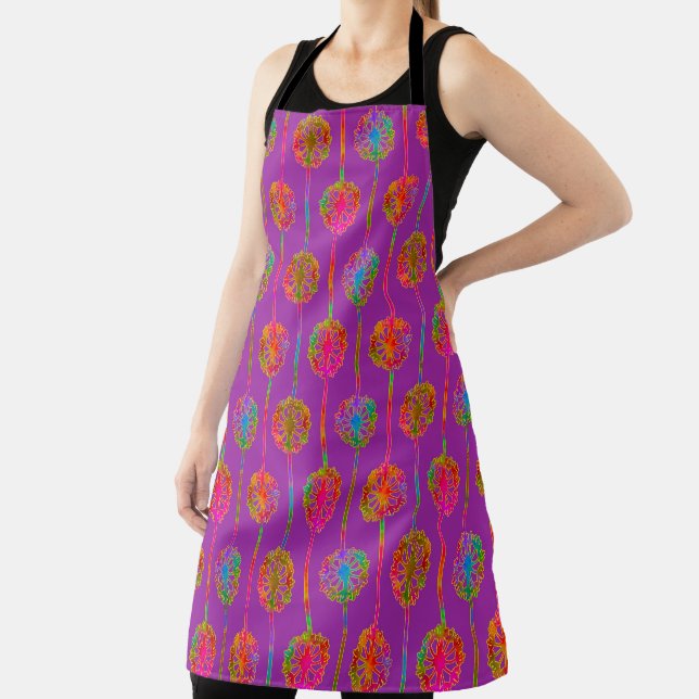 Seedy Elegance in Amethyst Apron (Insitu)