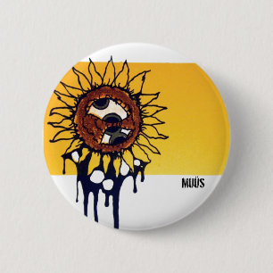 Seeing and Seeing Sunflower Button