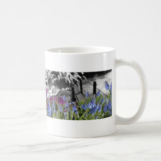 Seeing colour in a black and white world coffee mug