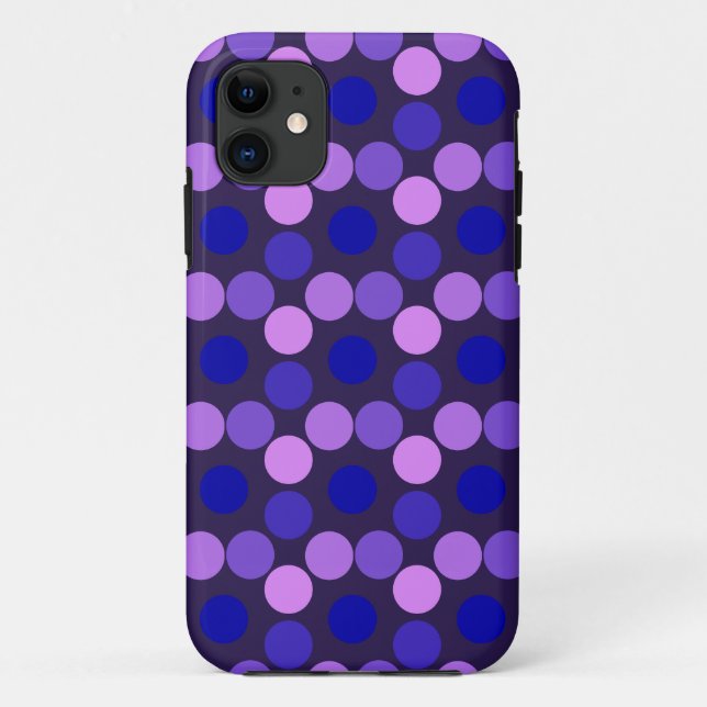 Seeing Dots Purple Pink iPhone 5 5s Case (Back)