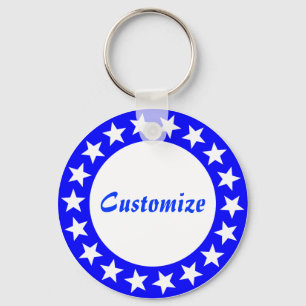 Seeing Stars Template - 2 Key Ring