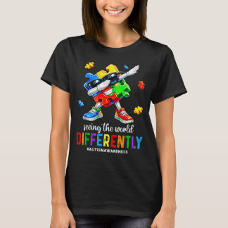 Seeing The World Differently Autism Awareness T-Shirt