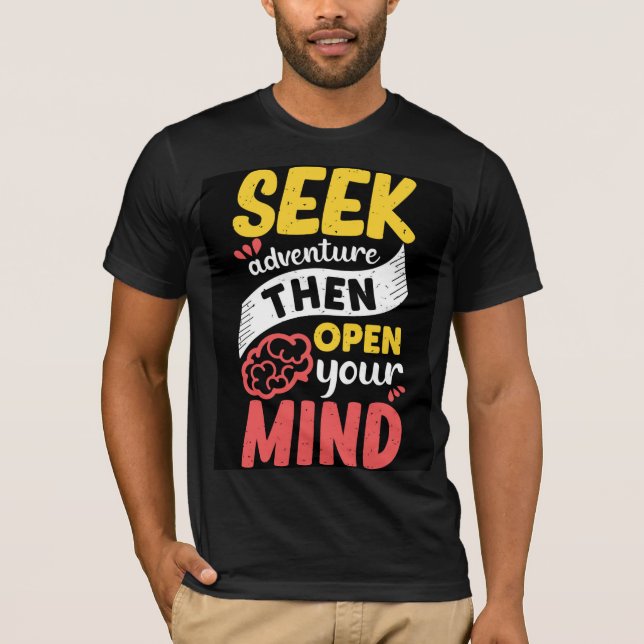 SEEK ADENTURE T-Shirt (Front)