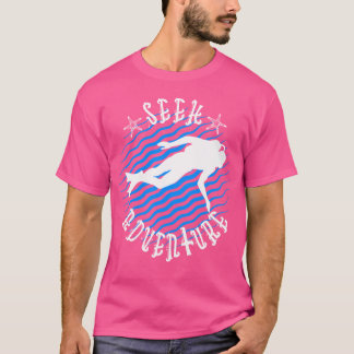 Seek Adventure Diver Scuba Diving T-Shirt