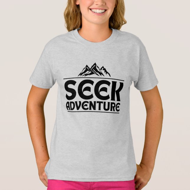 SEEK ADVENTURE T-Shirt (Front)