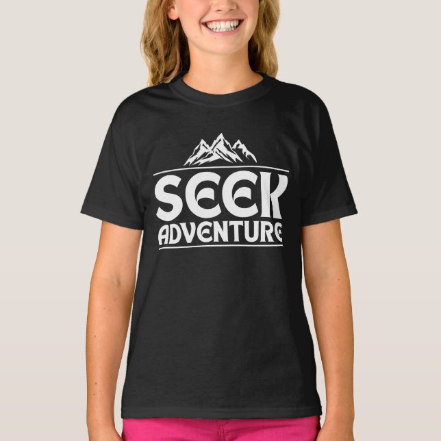 SEEK ADVENTURE T-Shirt (Front)