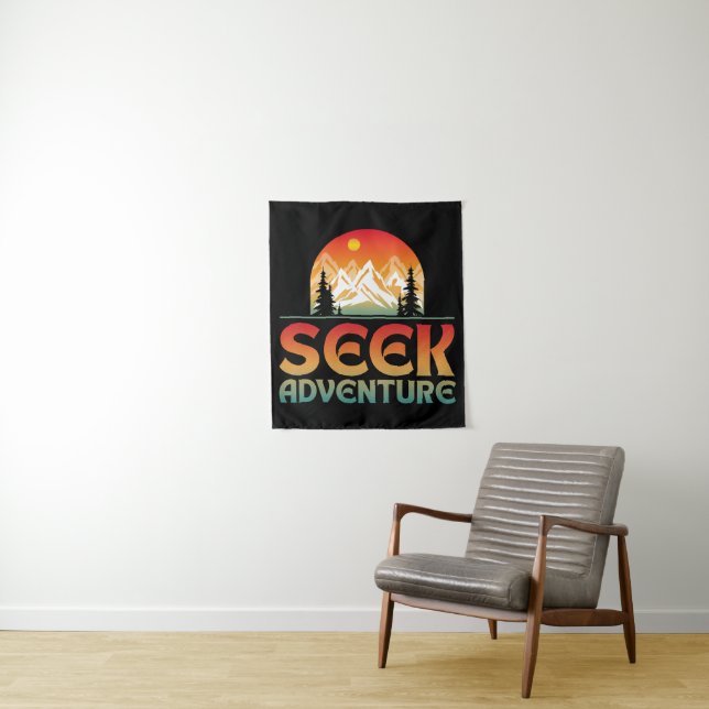 SEEK ADVENTURE TAPESTRY (In Situ)