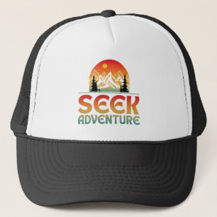 SEEK ADVENTURE TRUCKER HAT