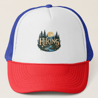 Seek Adventure Vacation camping Hiking Love nature Trucker Hat