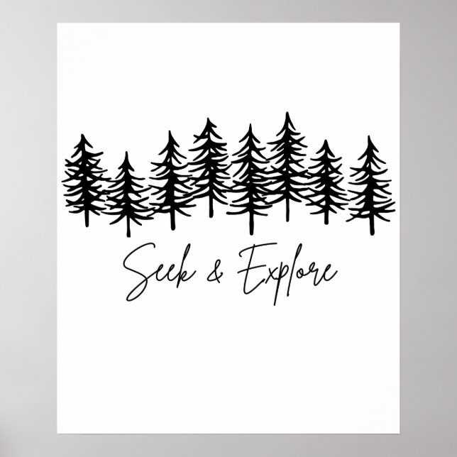 Seek & Explore Digital Download and Print (Front)