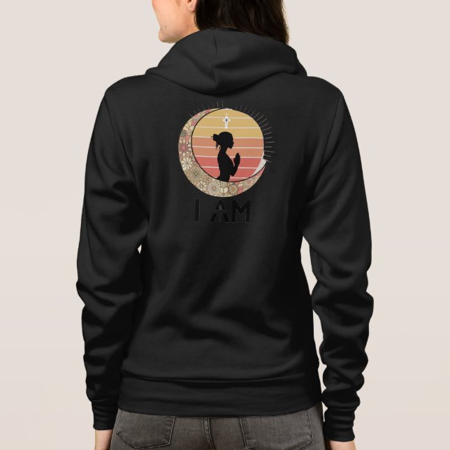 Seek God Always Black Hoodie (Back)