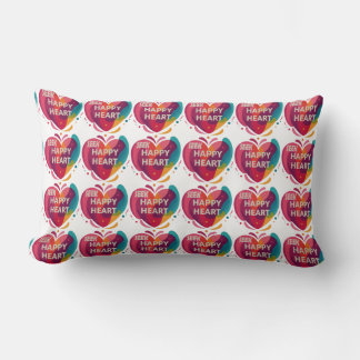 Seek Happy Heart Lumbar Cushion