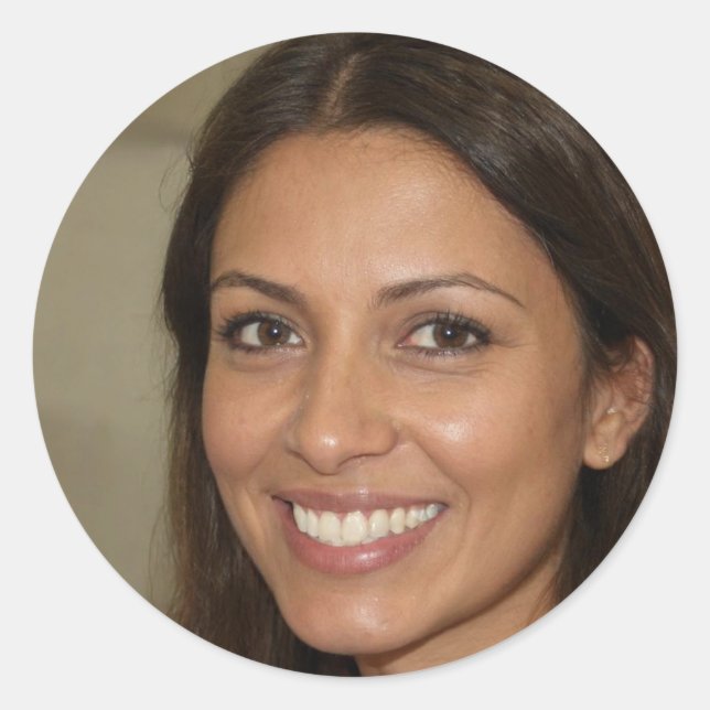 Seek Joy Classic Round Sticker (Front)