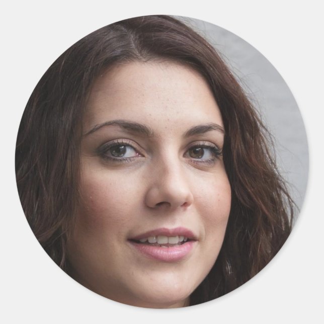 Seek Peace Classic Round Sticker (Front)