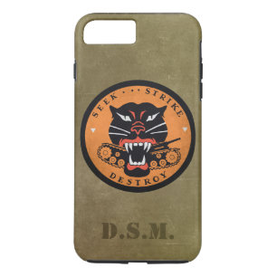 Seek Strike Destroy Tank Destroyer Emblem Case-Mate iPhone Case