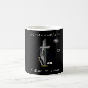 Seek the lord coffee mug