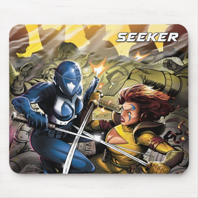 Seeker battle mouse pad (Front)