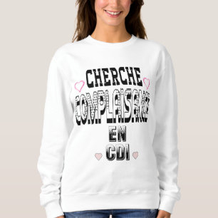 Seeking Compliance in Permanent Employment Sweatshirt