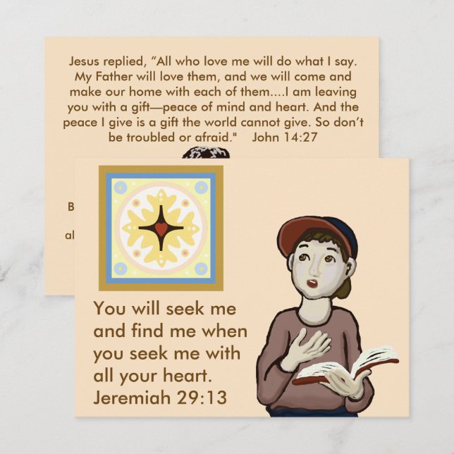 Seeking Jesus Card (Front/Back)