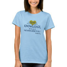 Seeking Knowledge Scripture Shirt