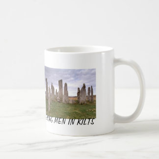 "Seeking Men in Kilts" Coffee Mug