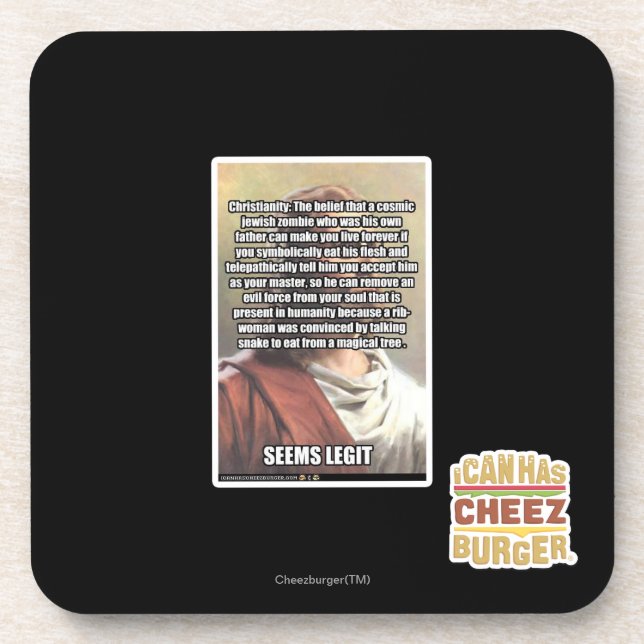 Seems Legit Coaster (Front)