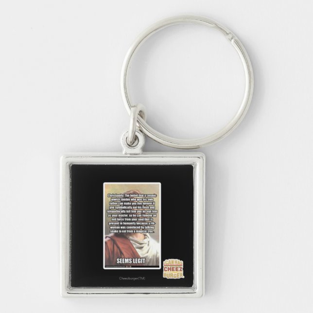 Seems Legit Key Ring (Front)