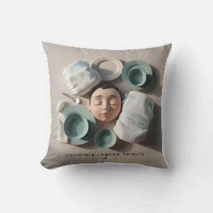 Seen & Celebrated: Invisible Labour 3D Tribute Cushion
