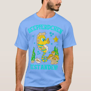 Seepferdchen Bestanden Schwimmprfung Kinder T-Shirt