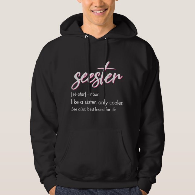 Seester Definition Hoodie (Front)