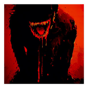 SEETHING VENOM Glossy Paper Print