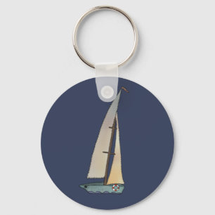 Segelschiff  key ring