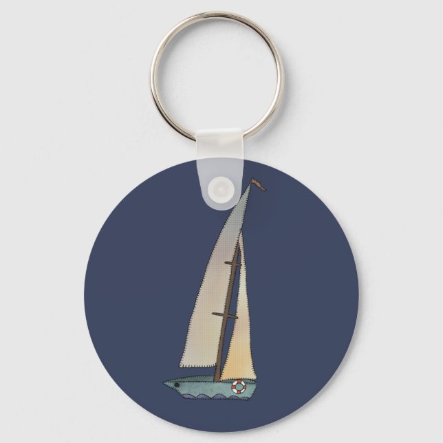 Segelschiff  key ring (Front)