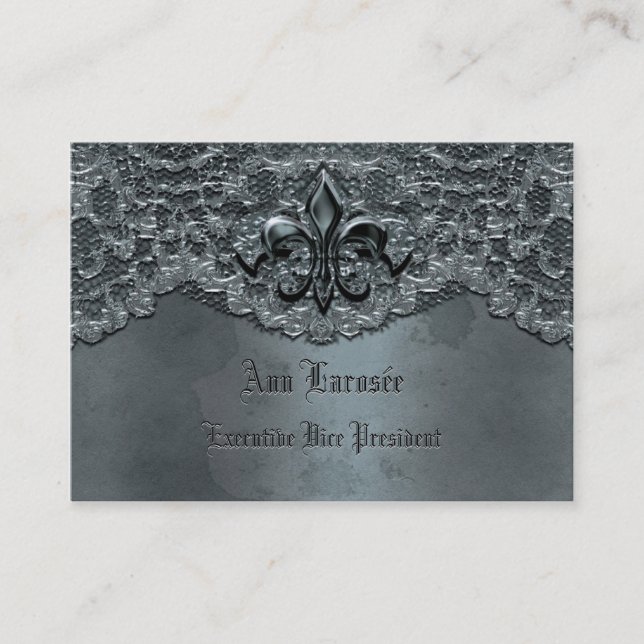 Segonzac Fleur Beau Vintage  Customisable Business Card (Front)