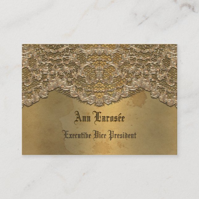 Segonzac Victorian Business Card (Front)