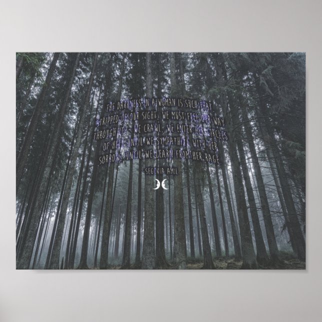 Segovia Amil Witchy Poem Poster (Front)