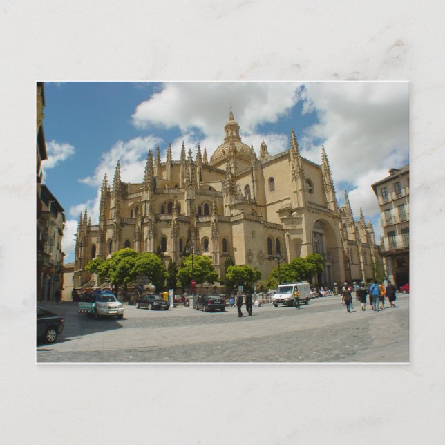 Segovia Cathedral- Spain Postcard (Front)