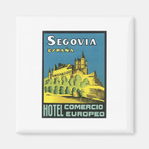 Segovia Espana Hotel Magnet