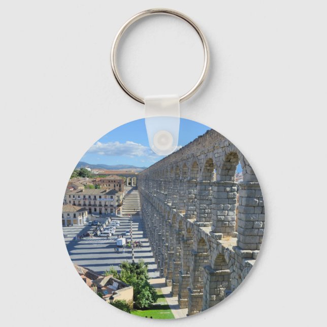 Segovia, Spain Key Ring (Front)
