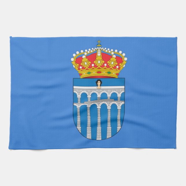 Segovia (Spain) Tea Towel (Horizontal)
