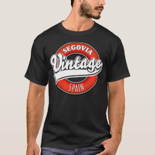 Segovia spain vintage style logo T-Shirt