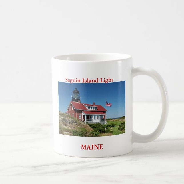 Seguin Island Light, Maine Coffee Mug (Right)
