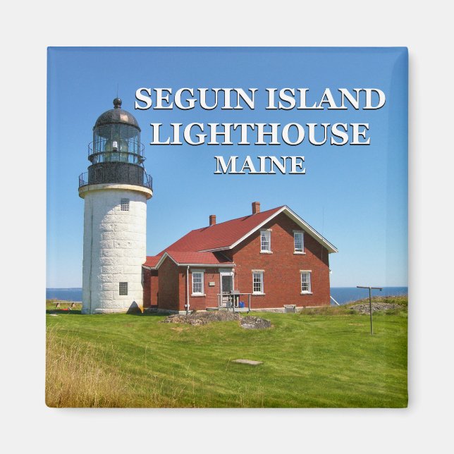 Seguin Island Lighthouse, Maine Magnet (Front)