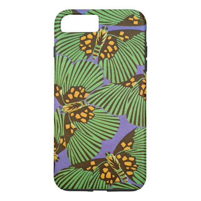 Séguy’s Art Deco Butterflies Case-Mate iPhone Case (Back)