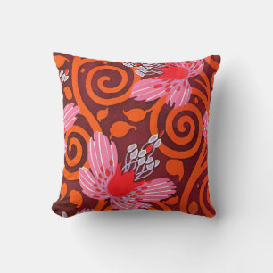 Séguy’s Pink Flowers Cushion
