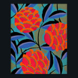 Seguy's Art Deco #2 at Emporio Moffa Poster<br><div class="desc">Vintage Art Deco pochoir design by Eugene Alain Seguy.</div>