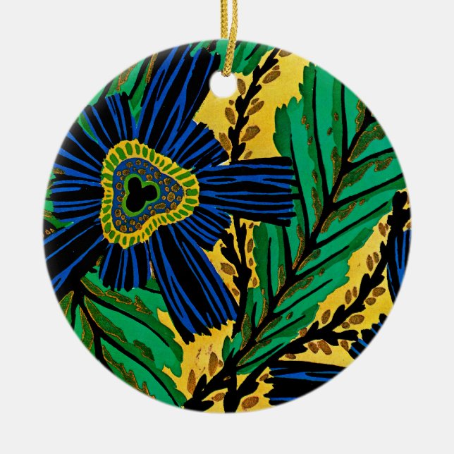 Seguy's Art Deco #3 at Emporio Moffa Ceramic Tree Decoration (Front)