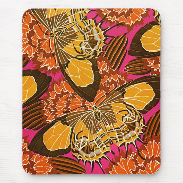 Seguy's Art Deco Butterflies - Mousepad (Front)