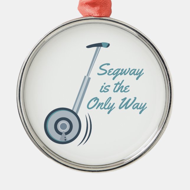 Segway Metal Tree Decoration (Front)