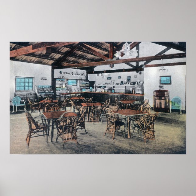 Seigler Hot Springs Store, Post Office Poster (Front)